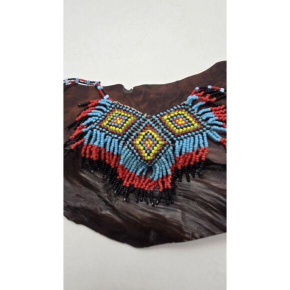 Vtg Native American Style Seed Bead Jewelry, Shank Buttons, Concho, Craft.. - Picture 15 of 16